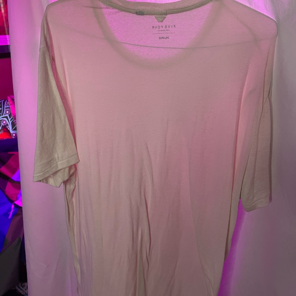 Five four white T-shirt
